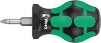 355 PZ Pozidriv-head Stubby/carburetor screwdriver, PZ 1x25, Wera 05008853001