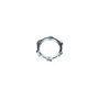 GLAND LOCKNUT, STEEL, 4.762MM 142-TB