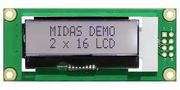 LCD DISPLAY, COB, TRANSFLECTIVE, FSTN MD21605B6W-FPTLWI3