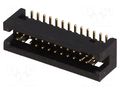 Connector: IDC; socket; male; PIN: 26; straight; SMT; 1.27mm CONNFLY DS1031-14-26S8B