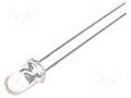 LED; sea green; 5mm; 10000÷14400mcd; 20°; Front: convex; 2.8÷4VDC OPTOSUPPLY OSBG5121A-TU