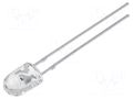 LED; green; oval; 5x4.1mm; 22000mcd; 100/40°; Front: convex; 20mA OPTOSUPPLY OSG5DA5HA1B