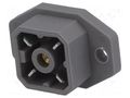 Connector: rectangular; G; socket; male; PIN: 4; tinned; IP65; 50V HIRSCHMANN G4A5M