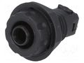 Connector: 4mm banana; socket; 30A; 1kVDC; black CLIFF FCR14460