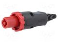 Connector: circular; soldering,screw terminal; CLIFFCON; 20A CLIFF FCR2067