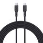 Cable Aukey CB-KCC101 USB-C to USB-C 1m (black), Aukey CB-KCC101