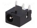 Connector: DC supply; socket; male; 1A; angled 90°; THT; bulk; 12VDC CLIFF FC68145