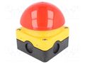 Switch: manual and foot; Stabl.pos: 2; NC; IP67; -25÷40°C; FAK EATON ELECTRIC FAK-R/V/KC01/IY