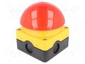 Switch: manual and foot; Stabl.pos: 2; NC; IP67; -25÷40°C; FAK EATON ELECTRIC FAK-R/V/KC01/IY