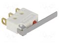 Microswitch SNAP ACTION; 5A/250VAC; with lever; SPDT; ON-(ON) SAIA-BURGESS F4T7Y1UL