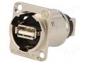 Adapter; USB A socket-front,USB B socket-back; EH; USB 2.0 SWITCHCRAFT EHUSBABX