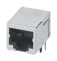 RJ45 CONN, R/A JACK, 8P8C, 1PORT, TH 1149868