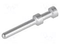 Contact; male; Han E® High Temp; copper alloy; silver plated HARTING 09338006114