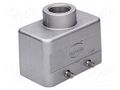 Enclosure for connectors: HDC; size 10B; for cable; IP65; M20 HARTING 19628101420
