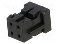 Connector: wire-wire/PCB; plug; female; PIN: 4; SignalBee; straight HIROSE DF11-4DS-2C