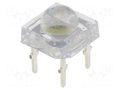 LED Super Flux; white cold; 7.6x7.6mm; 27lm; 120°; Front: convex OPTOSUPPLY OSWA4EZ2C1P-HCRI