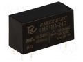 Relay: electromagnetic; SPST-NO; Ucoil: 24VDC; 16A; 16A/250VAC Recoy/RAYEX ELECTRONICS LMR1HA-24D