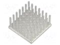 Heatsink; LED; L: 25mm; W: 25mm; H: 12.5mm; 5.3K/W FISCHER ELEKTRONIK ICKS25X25X12.5