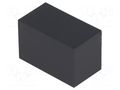 Enclosure: designed for potting; X: 14mm; Y: 22mm; Z: 12mm; ABS; 1596 HAMMOND HM-1596B110-10