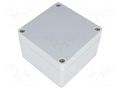 Enclosure: multipurpose; X: 90mm; Y: 90mm; Z: 60mm; 1554; grey HAMMOND HM-1554E2GY