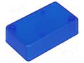 Enclosure: multipurpose; X: 35mm; Y: 60mm; Z: 20mm; 1551; ABS; blue HAMMOND HM-1551HTBU