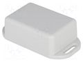 Enclosure: multipurpose; X: 35mm; Y: 50mm; Z: 20mm; with fixing lugs HAMMOND HM-1551GFLGY