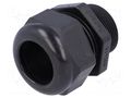 Cable gland; with long thread; M32; 1.5; IP68; polyamide; black HELUKABEL HELU-99853