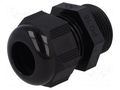 Cable gland; PG16; IP68; polyamide 6; black; HELUTOP® HT HELUKABEL HELU-99324