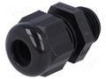 Cable gland; M16; 1.5; IP68; polyamide 6; black; HELUTOP® HT HELUKABEL HELU-92669