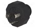 Connector: valve connector; socket; form A; 18mm; male; PIN: 3; 16A HIRSCHMANN GSP211