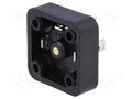 Connector: valve connector; socket; form A; 18mm; male; PIN: 3; 16A HIRSCHMANN GSA-U2000NLO