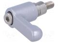 Lever; adjustable; Thread len: 10mm; Lever length: 30mm ELESA+GANTER GN511-M5-16