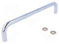 Holder; chromium plated steel; chromium plated; H: 43mm; GN 425 ELESA+GANTER GN425-10-200-CR