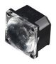 LED LENS, SPOT, CLEAR, SILICONE, SQUARE FCA15007_G2-ROSE-UV-SS