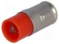 LED lamp; red; BA7S; 24VDC BRIGHTMASTER LLED-B7/24/R