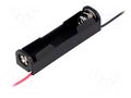 Holder; AAA,R3; Batt.no: 1; on panel; cables; 150mm KEYSTONE KEYS2467