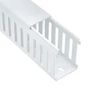 CLOSED SLOT DUCT, PC/ABS, GRY, 75X25MM 20460024H
