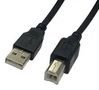 USB CABLE, 2.0 TYPE A PLUG-B PLUG, 5M 2585NL-5BK