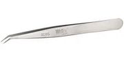 TWEEZER, CURVE/POINTED, 110MM, SS BODY 3CBS