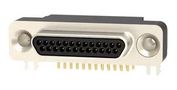 MICRO-D SUB CONN, R/A PLUG, 25POS/SOLDER 581-M25-113L461