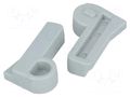 DIN rail mounting bracket; CARDMASTER FIBOX MB20064-SET