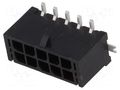 Connector: wire-board; socket; male; PIN: 10; MF30; vertical; SMT AMPHENOL COMMUNICATIONS SOLUTIONS MF30-SVE1-10