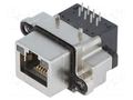 Connector: RJ45; socket; IP68; for panel mounting; THT; angled 90° AMPHENOL COMMUNICATIONS SOLUTIONS MRJR-5380-01