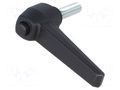 Lever; adjustable; Thread len: 30mm; Lever length: 73mm ELESA+GANTER MRX.63P-M8X30