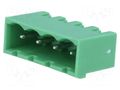 Pluggable terminal block; 5.08mm; ways: 4; straight; socket; male PHOENIX CONTACT MSTBVA2.5/4G5.0