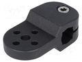 Holder; polyamide; Mount.hole diam: 6.2mm; D: 12mm; S: 10mm ELESA+GANTER MSX.56-TE-10-12