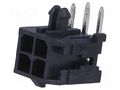 Connector: wire-board; socket; male; PIN: 4; Micro-Fit 3.0; THT MOLEX MX-43045-0400