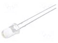 LED; green (fluorescent green); 5mm; 20000÷22000mcd; 15°; 6.5÷7lm OPTOSUPPLY OSG74L5111A