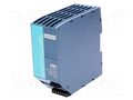 Power supply: switching; for DIN rail; 144W; 24VDC; 5A; IP20; OUT: 1 SIEMENS 6EP1333-2BA20