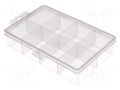 Container: collective; with partitions; polypropylene NEWBRAND NB-BOX8